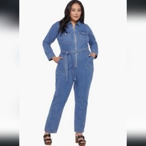 Denim jumpsuit